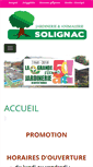 Mobile Screenshot of jardinerie-solignac.com